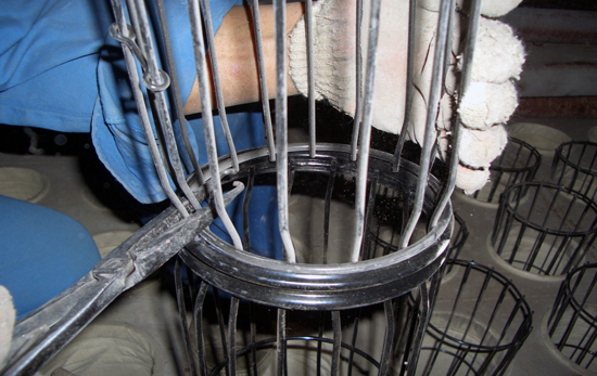 錐形口的雙節袋籠 錐形口的雙節袋籠